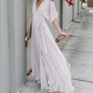 Blush / champagne bridesmaid dress!! NWT!